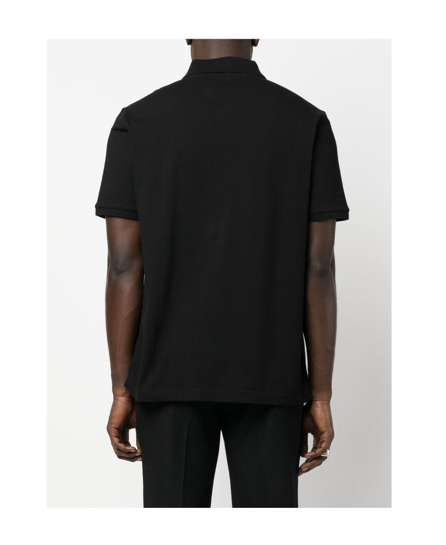 Ferrari Prancing Horse Polo Shirt In Black