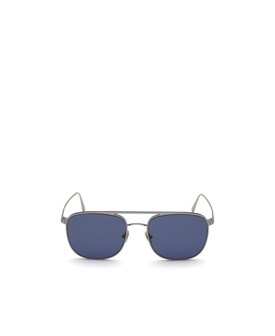 Tom Ford Logo Logo Sunglasses In Blue