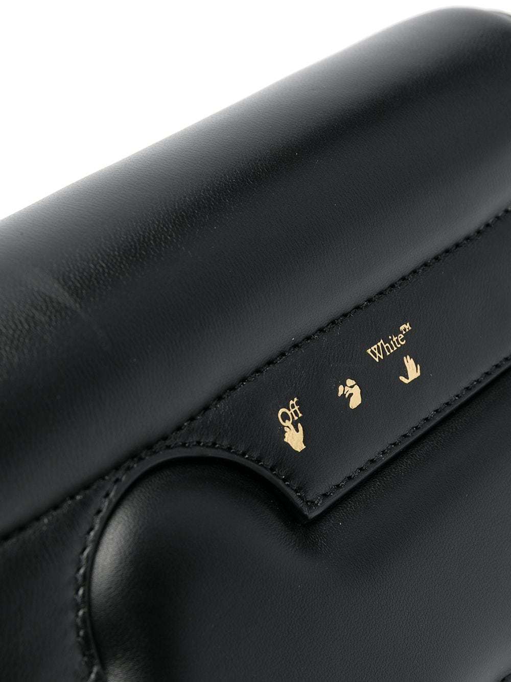 Off-white Burrow-22 Shoulder Bag In Black