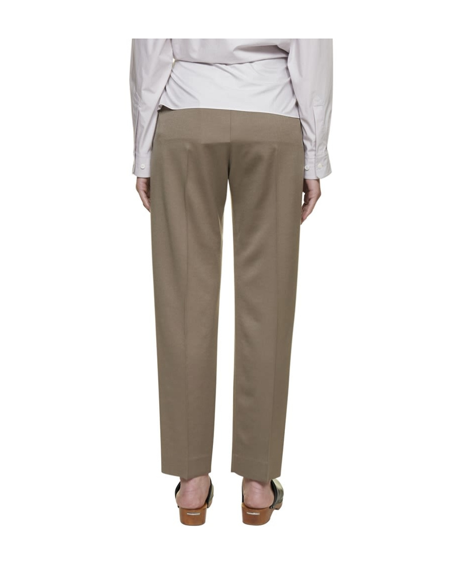 Lemaire High-rise Tailored Trousers In Gray