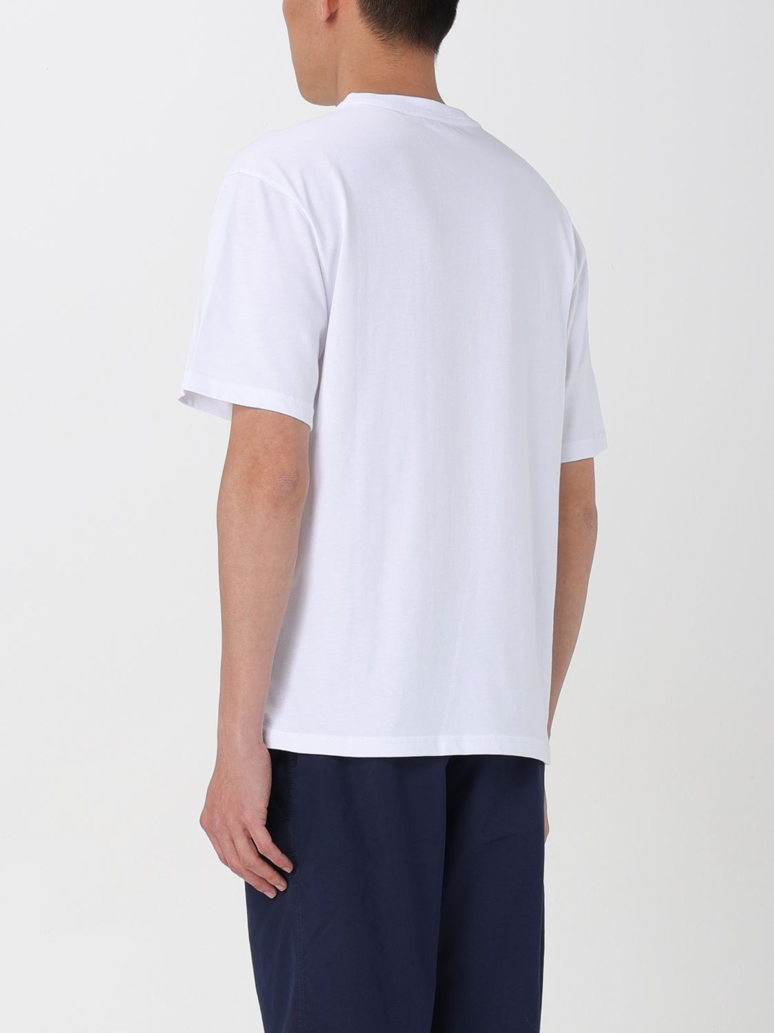 K-way Fantome Cotton Crew-neck T-shirt In Purple