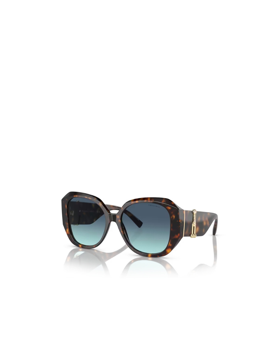 Tiffany & Co Tiffany Havana Acetate Sunglasses In Blue