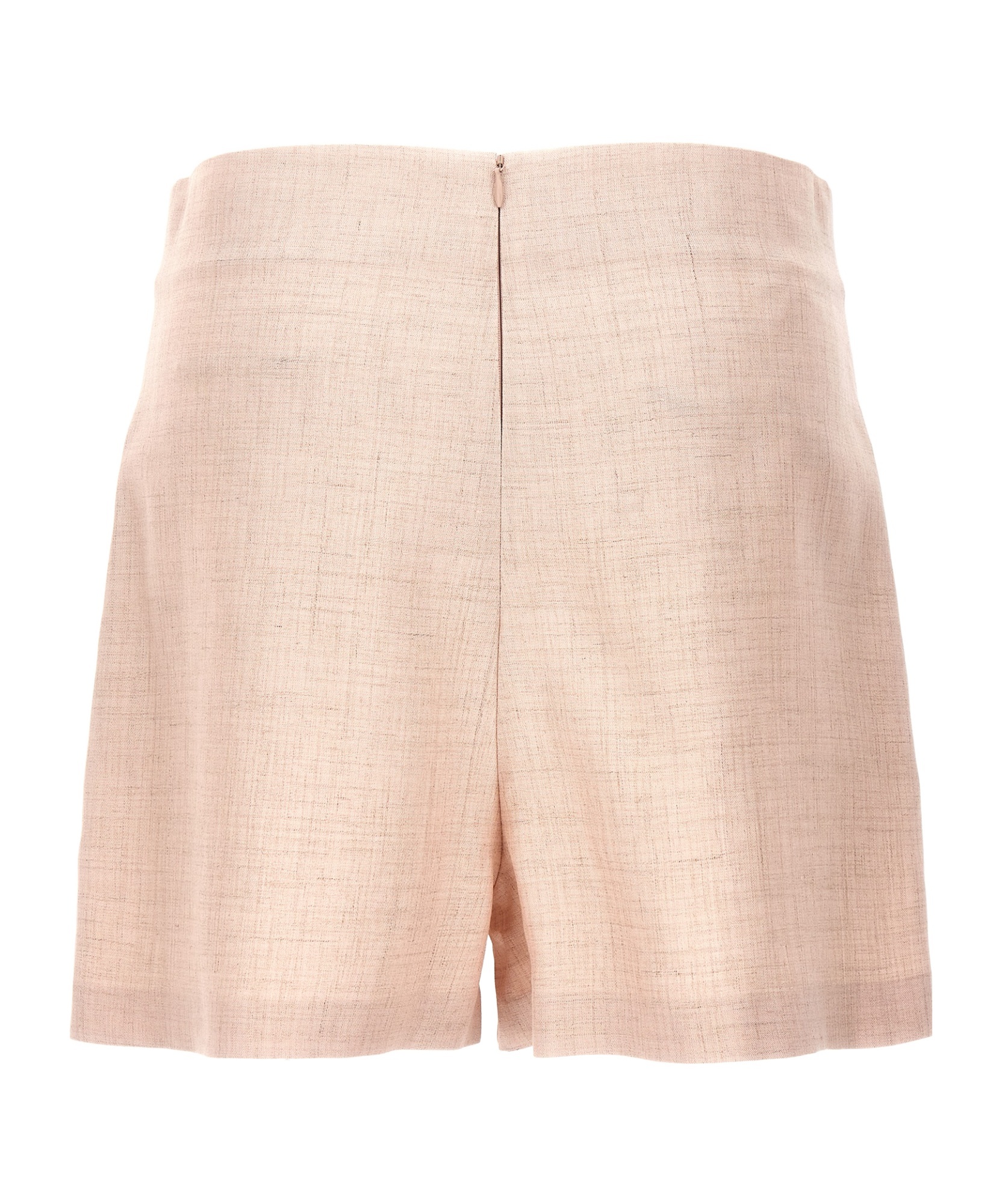Shop Philosophy Di Lorenzo Serafini Chambray Tailored Shorts In Nude
