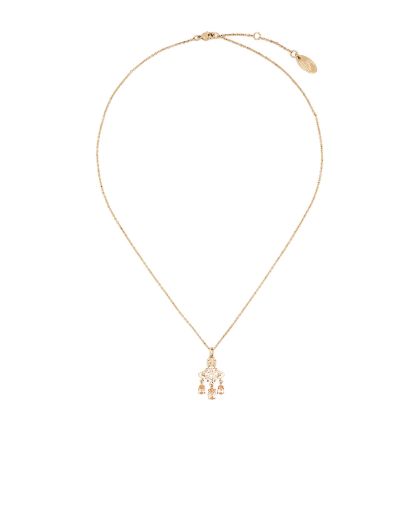 Vivienne Westwood Pendant Necklace In Yellow