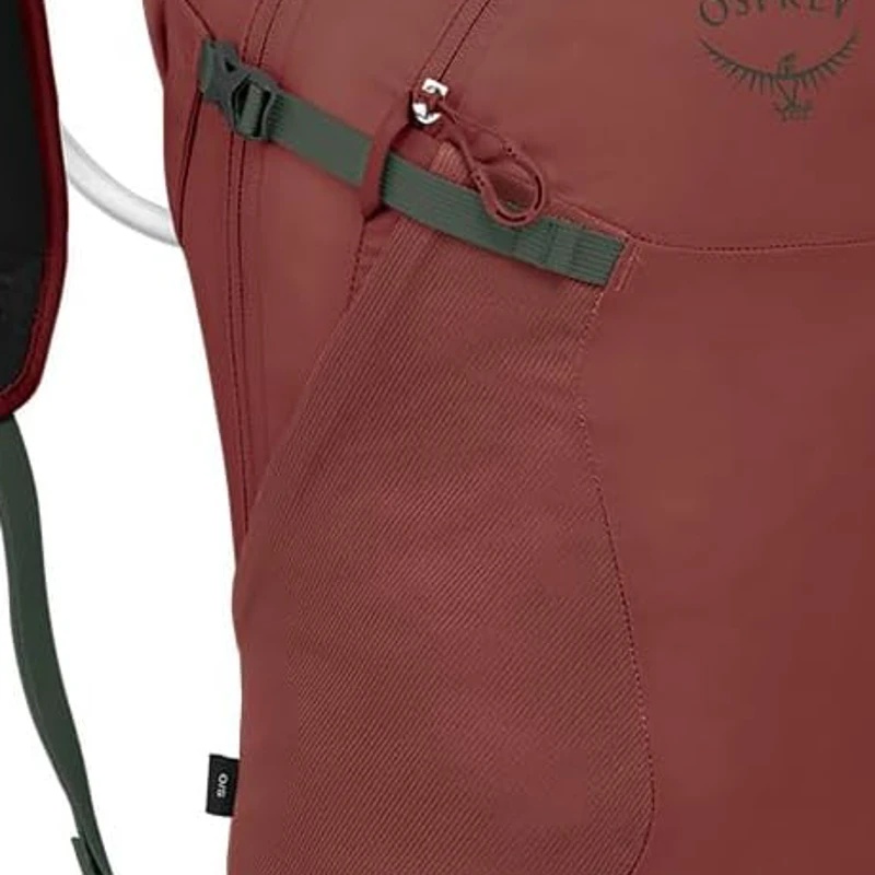 Osprey Zippered Backpack In Red