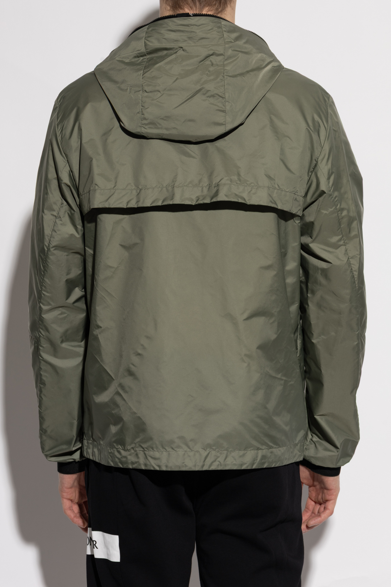 Moncler Junichi Hooded Nylon Jacket In Green
