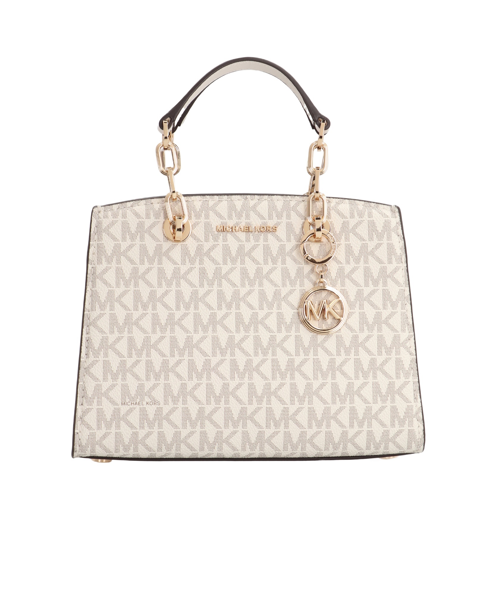 Michael Michael Kors Cynthia Small Presbyopia Shoulder Bag In White