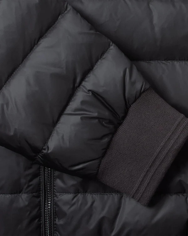 Belstaff Hooded Down Jacket In Black