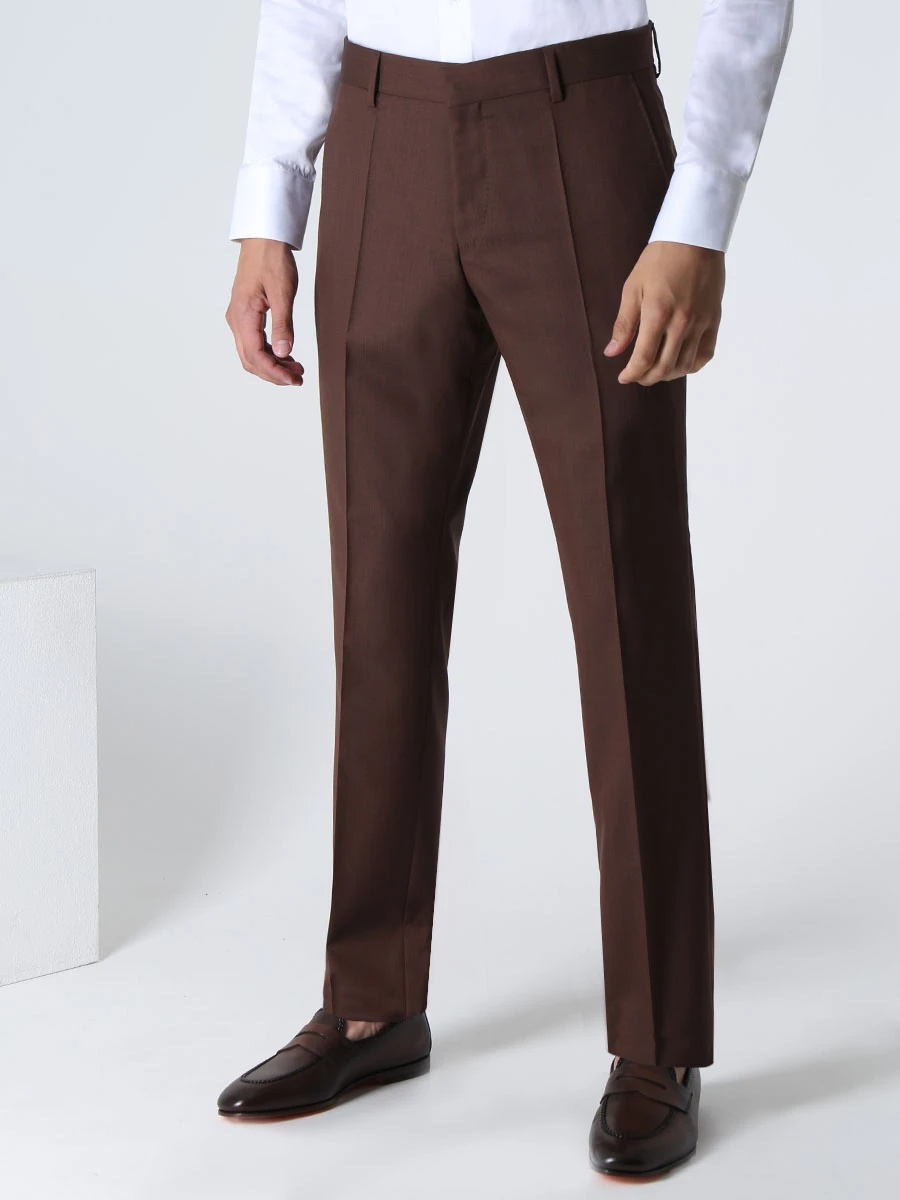 Hugo Boss Long-sleeved Suit In Red