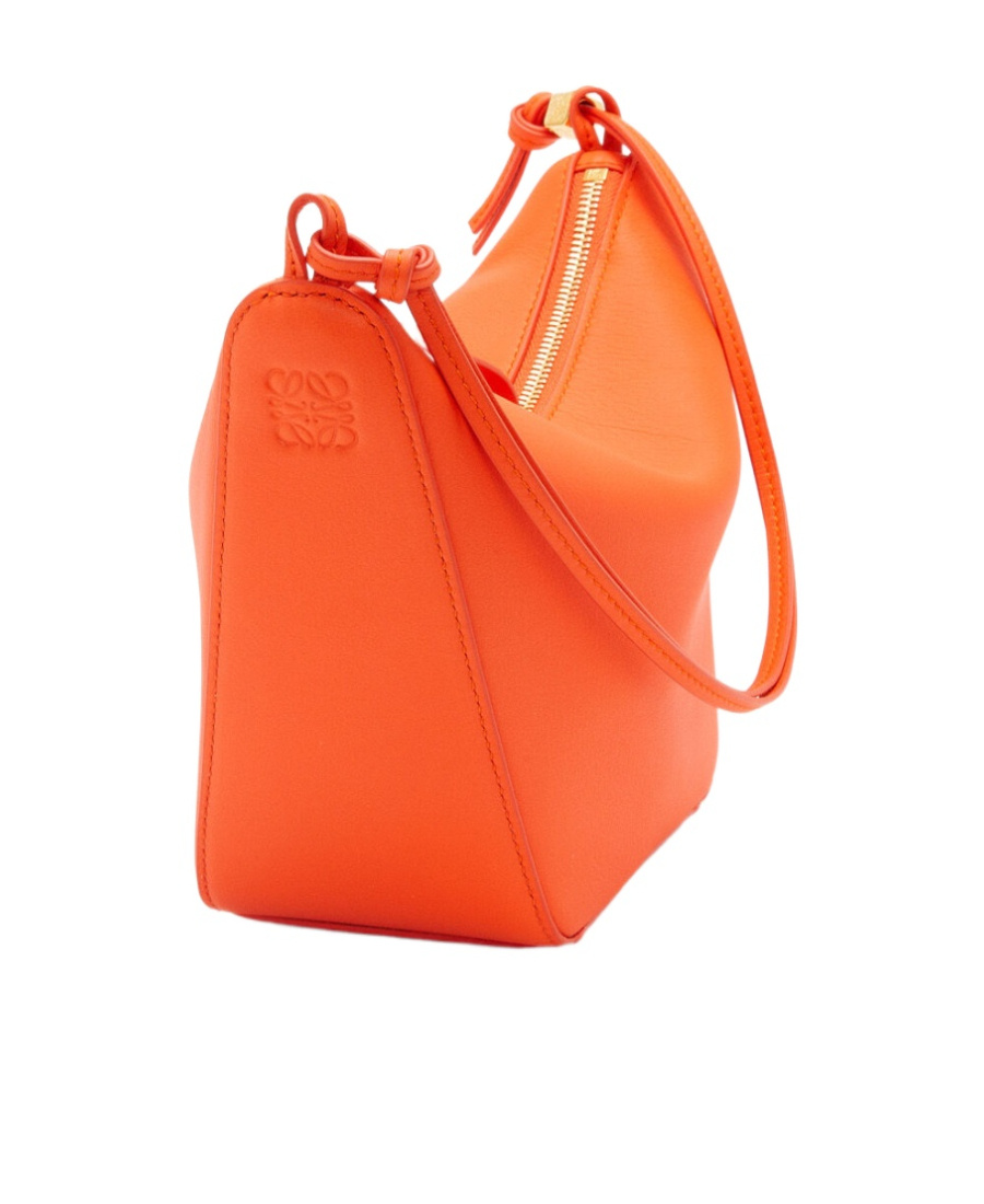 Loewe Hammock Mini Hobo Bag In Orange