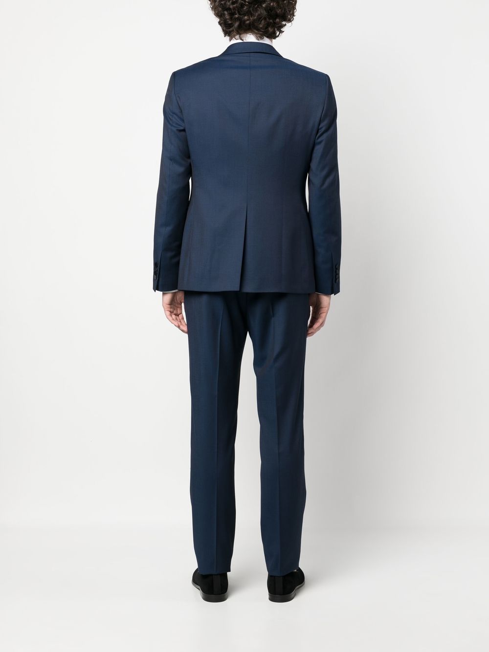Tagliatore Virgin-wool Dinner Suit Set In Black