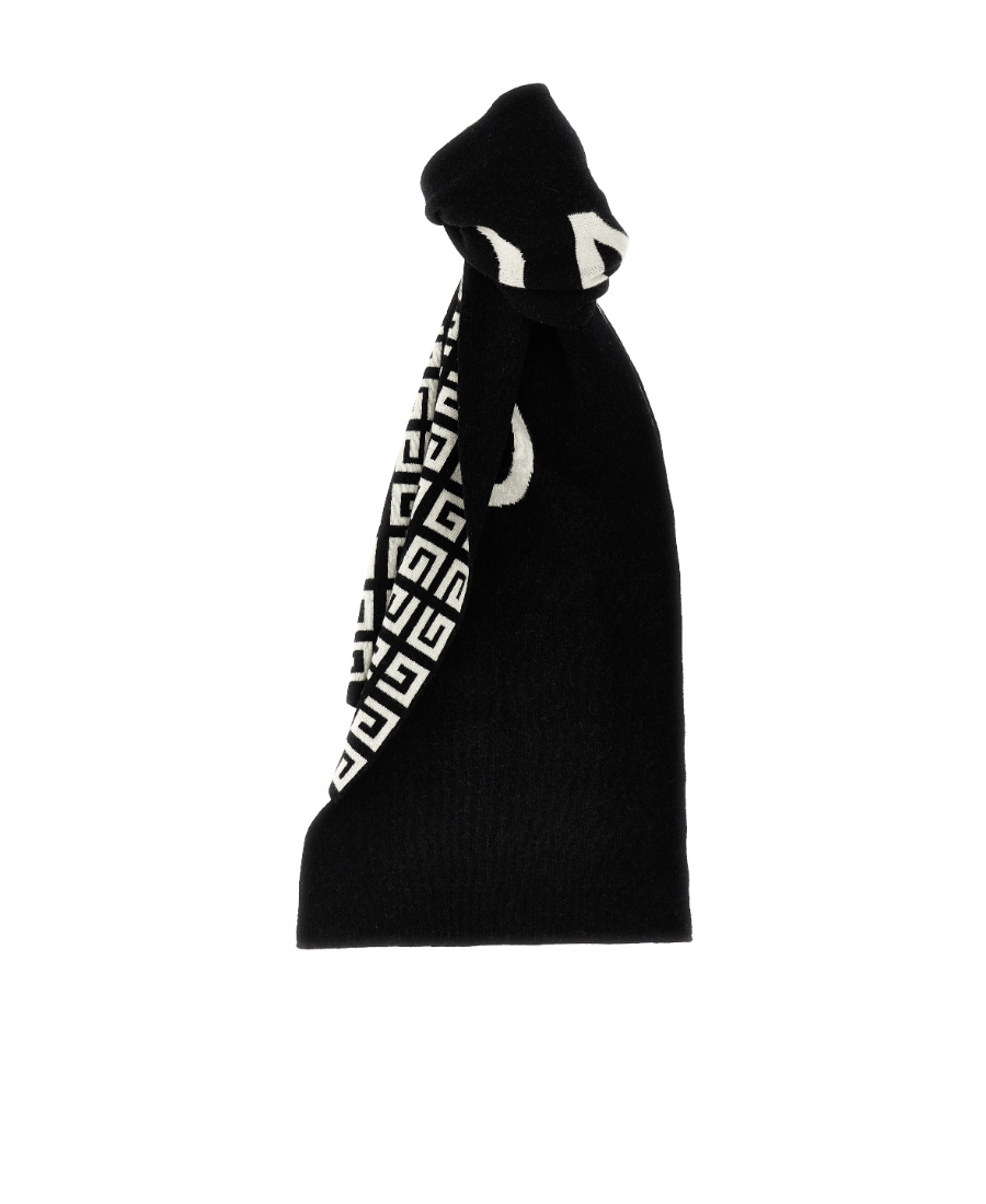 Givenchy Logo Printed Scarf In Black