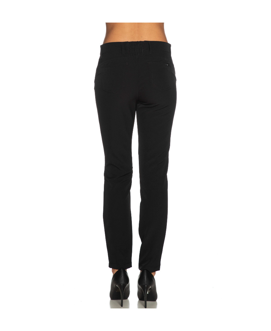 Shop Liu •jo Straight Jeans In Black
