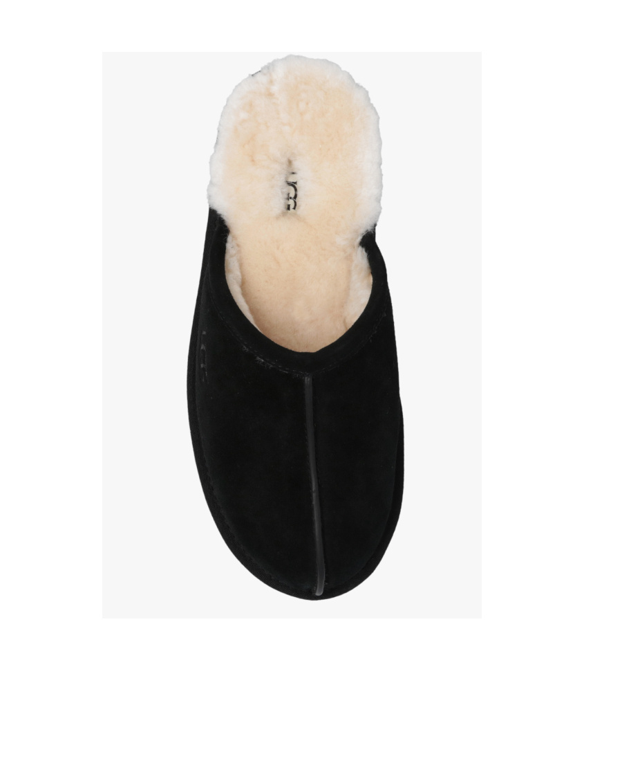 Ugg Flat Slippers In Black