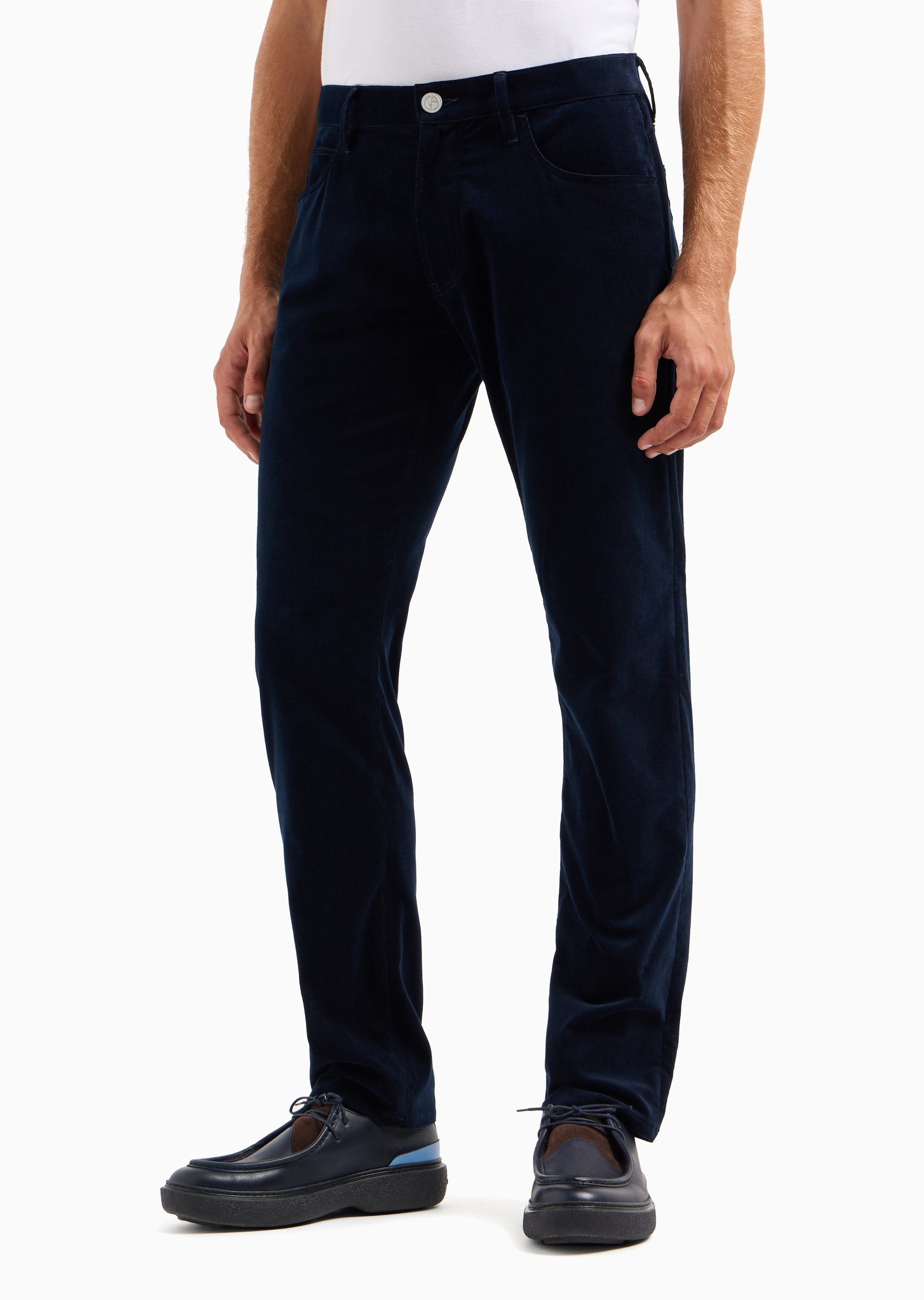 Giorgio Armani Straight Jeans In Blue