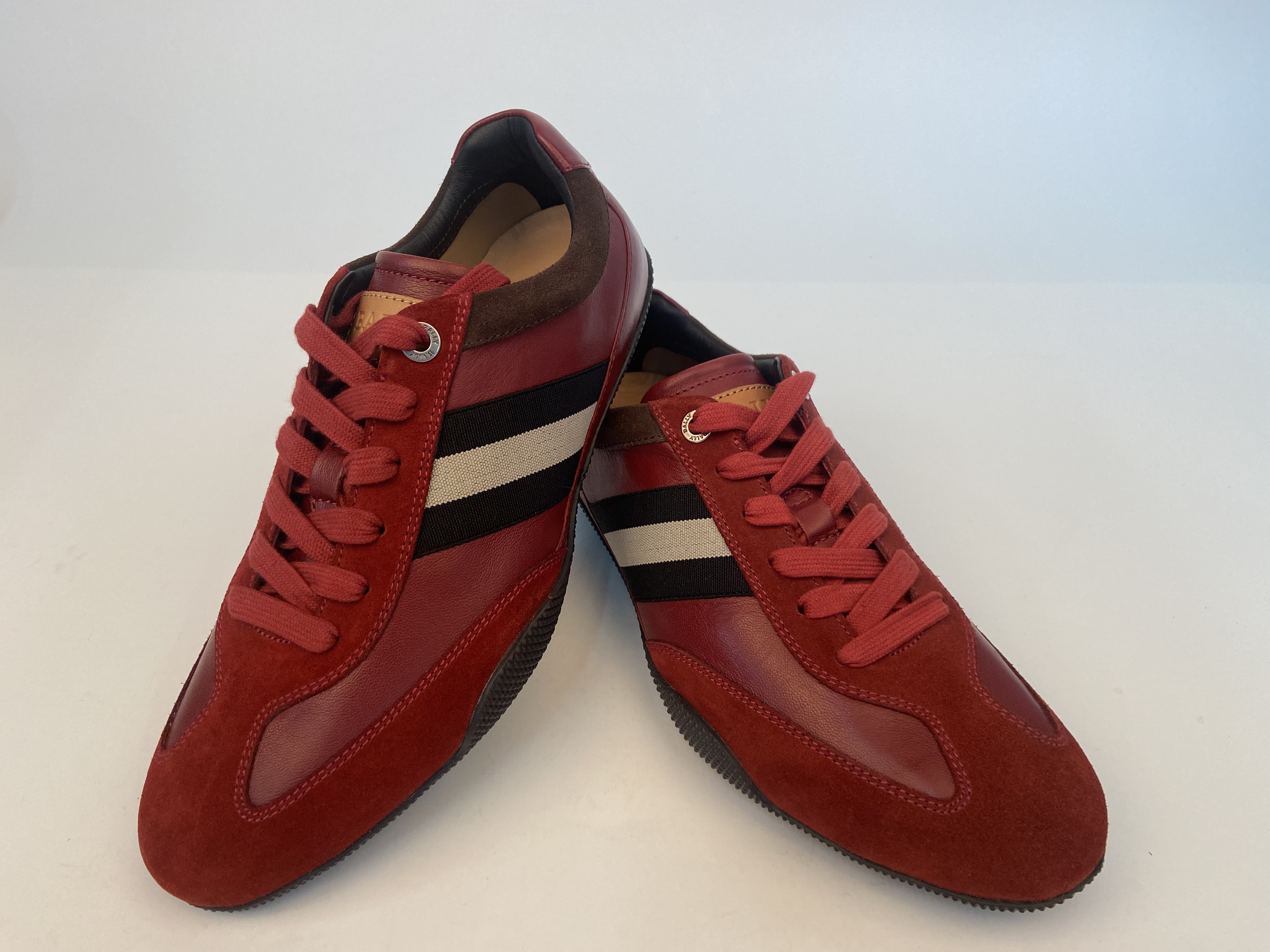 BALLY STRAP-UP CASUAL SNEAKERS