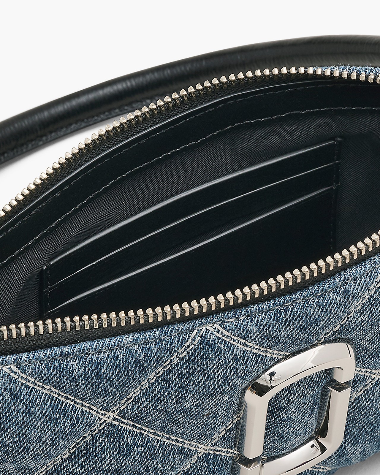 Marc Jacobs The Quilted Denim Utility Cross Body Bag