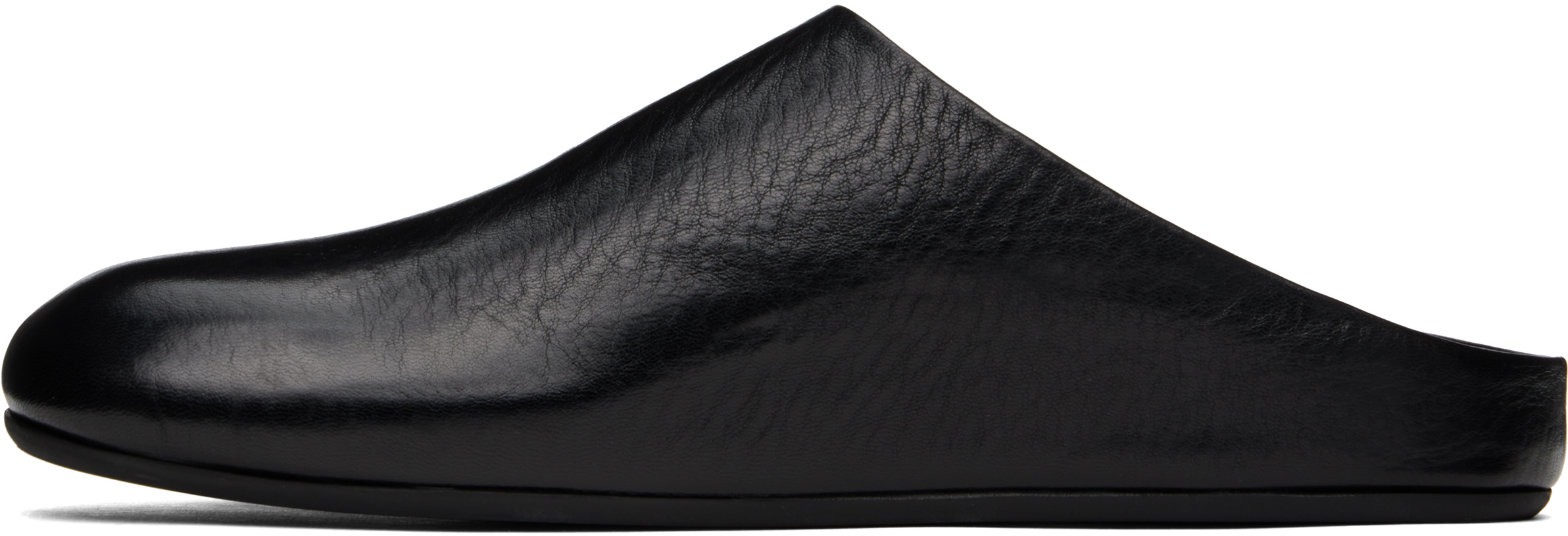 Officine Creative Black Babouche 001 Mules In Black
