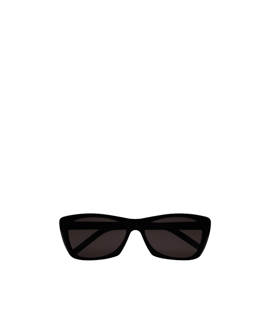 Saint Laurent Eyewear Rectangular Frame Sunglasses In Black