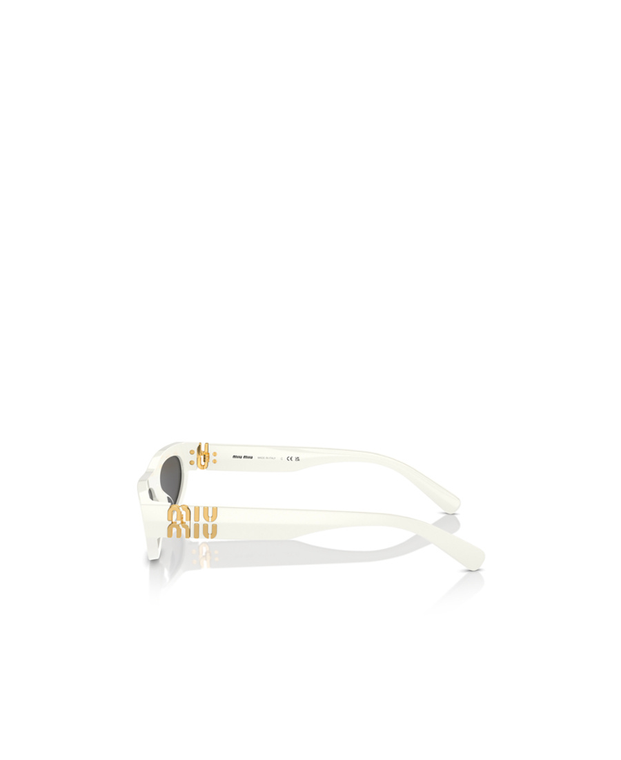 Miu Miu Cat-eye Mask Acetate Sunglasses In Black
