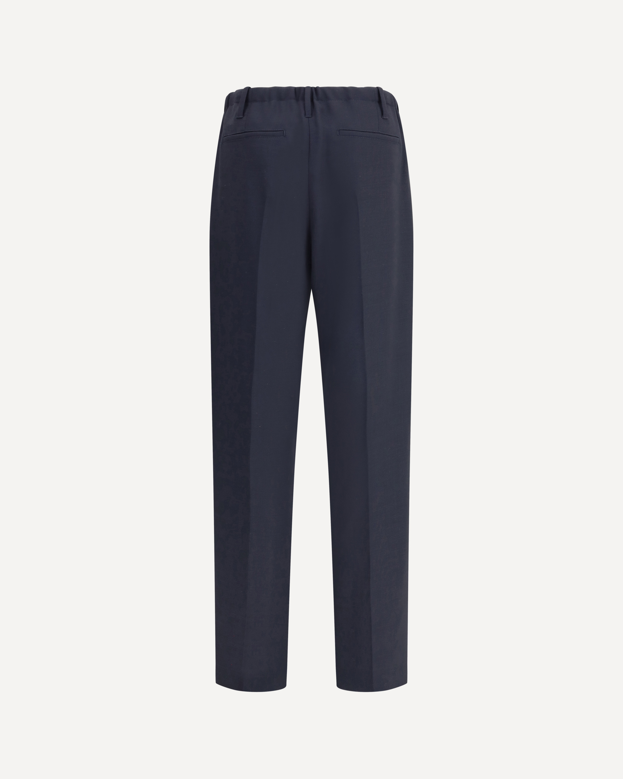 Brunello Cucinelli Elastic-waistband Pleated Trousers In Blue
