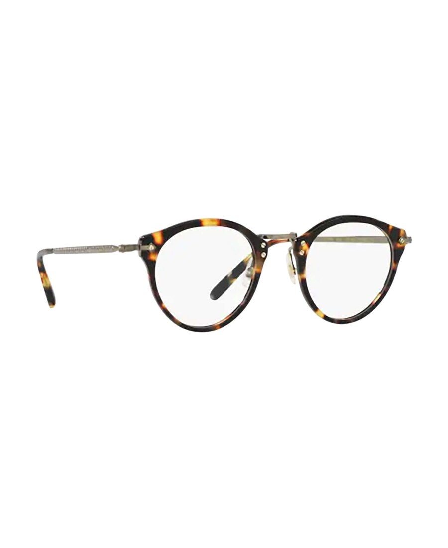 Oliver Peoples Op-505 Round Frame Glasses In Brown