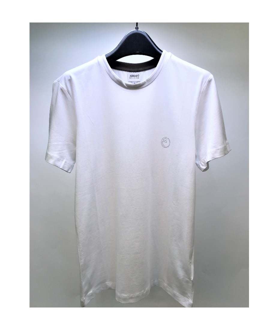 ARMANI COLLEZIONI LOGO DETAILS SHORT-SLEEVED T-SHIRT