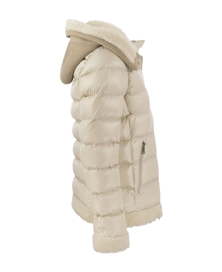 Moncler Guichard Shearling-trim Jacket