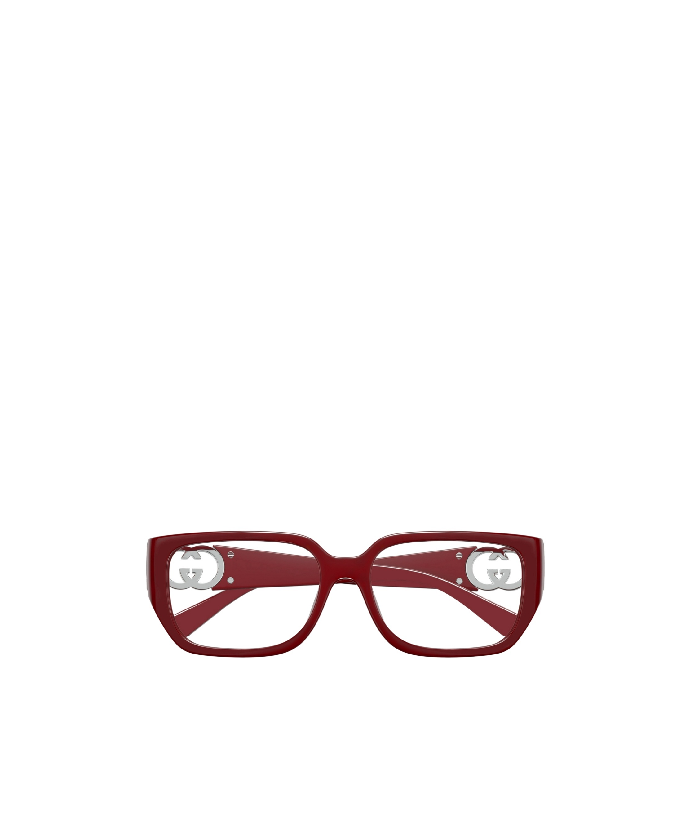 Gucci Eyewear Square-frame Glasses In Red
