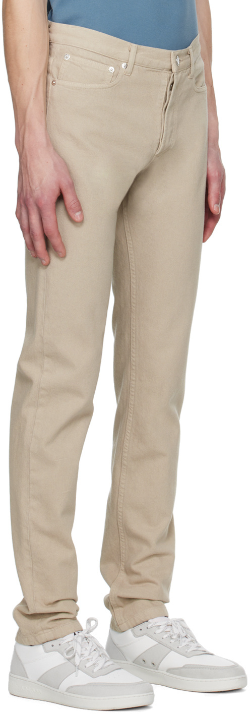 Apc Petit New Standard Skinny Jeans In White