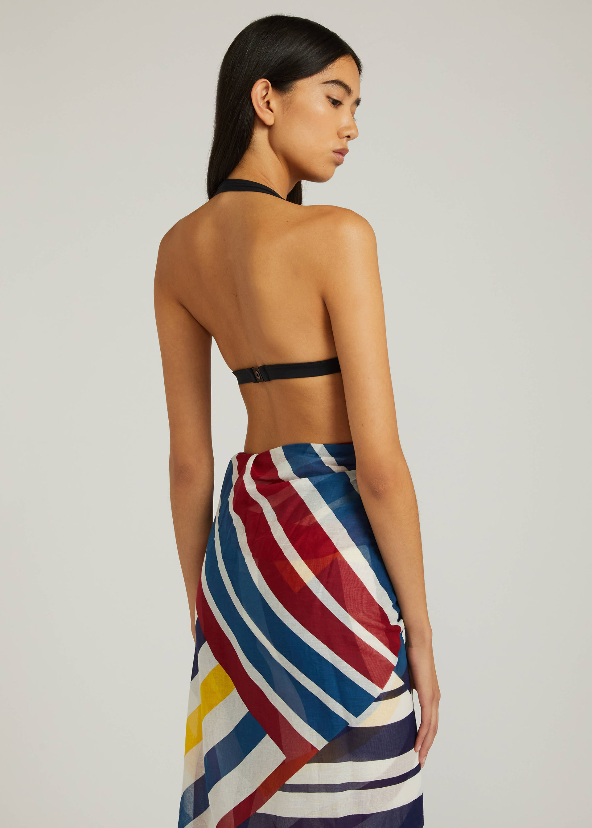 Loro Piana Triangle Bikini In Black