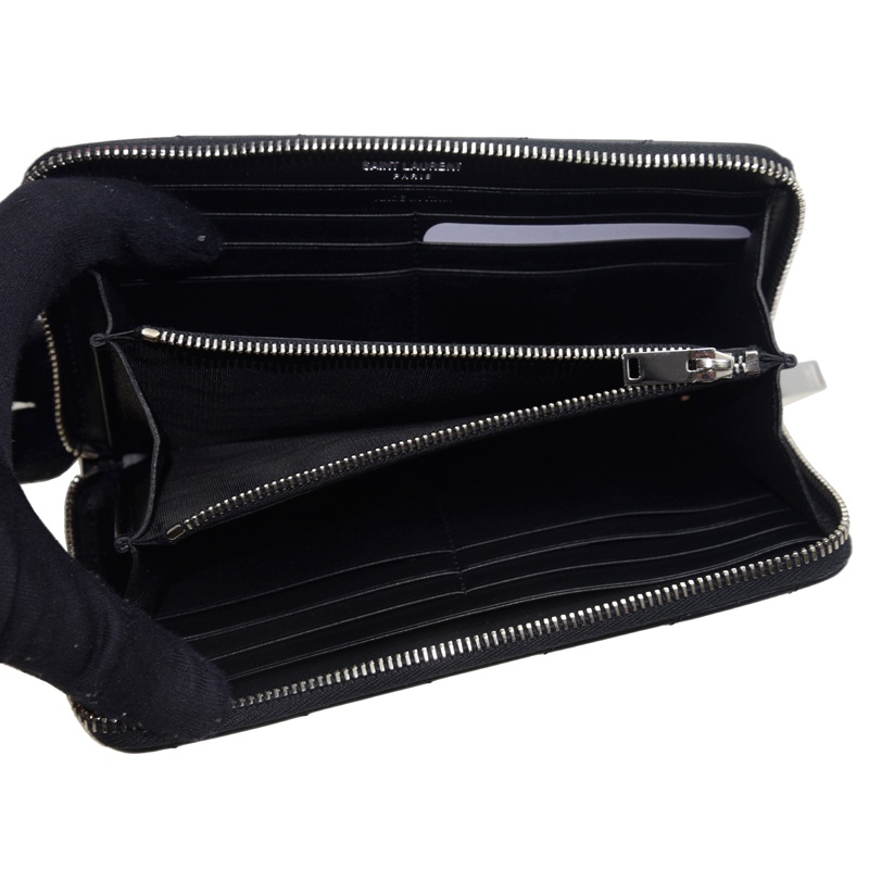 Saint Laurent Classic Wallet In Black