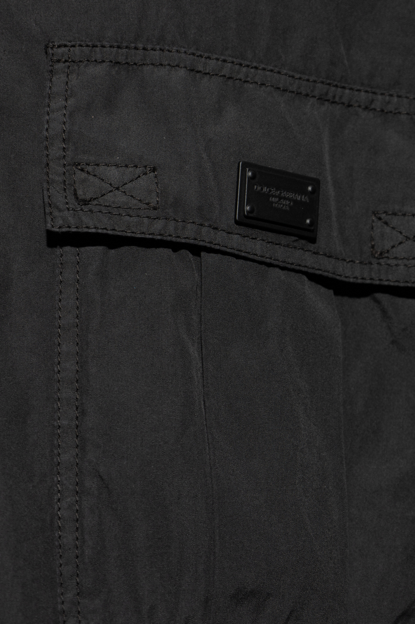 DOLCE & GABBANA DOLCE  GABBANA LOGO PLAQUE SHIRT