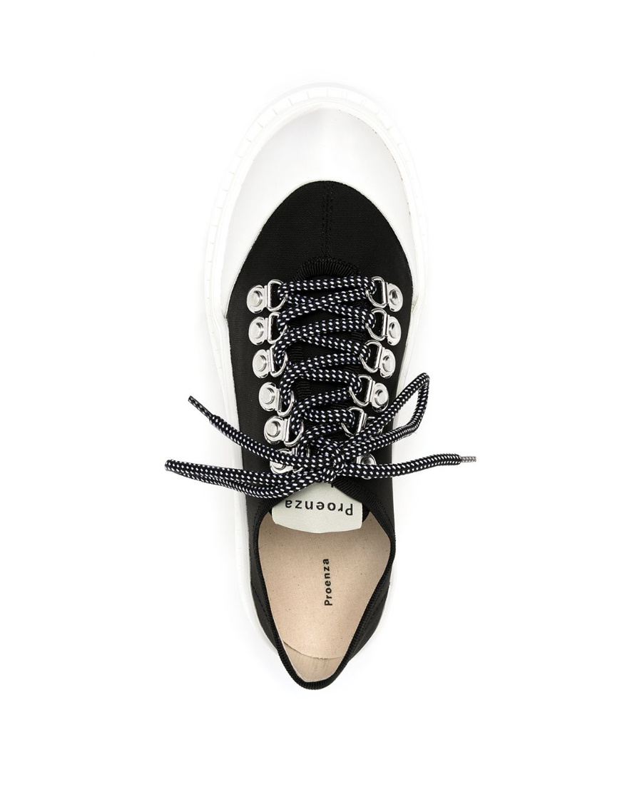 Proenza Schouler Black Sports Shoes With Thick Soles And Low Uppers In Black