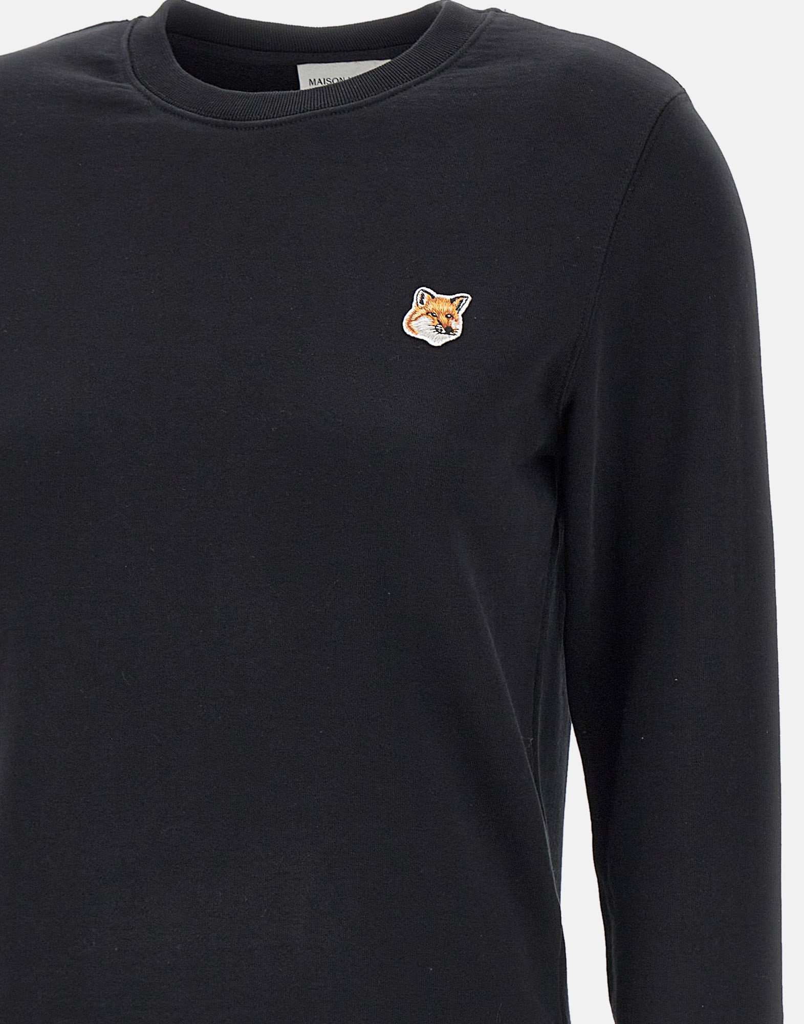 Maison Kitsuné Speedy Fox Comfortable Sweatshirt In Black