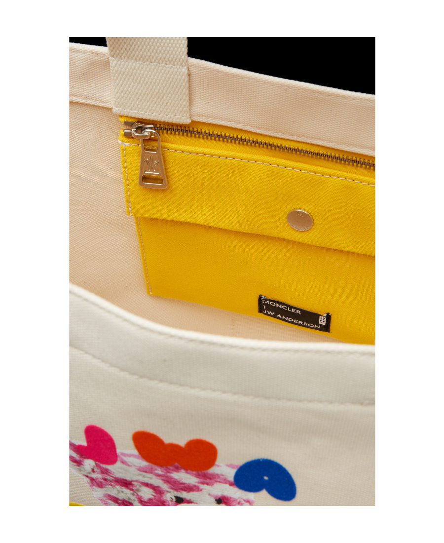 Moncler Medium Handbag In Nude