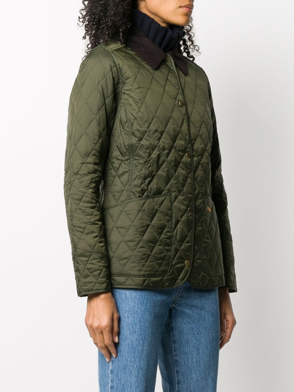 Barbour Annandale Quilted Womens Jacket In Brown