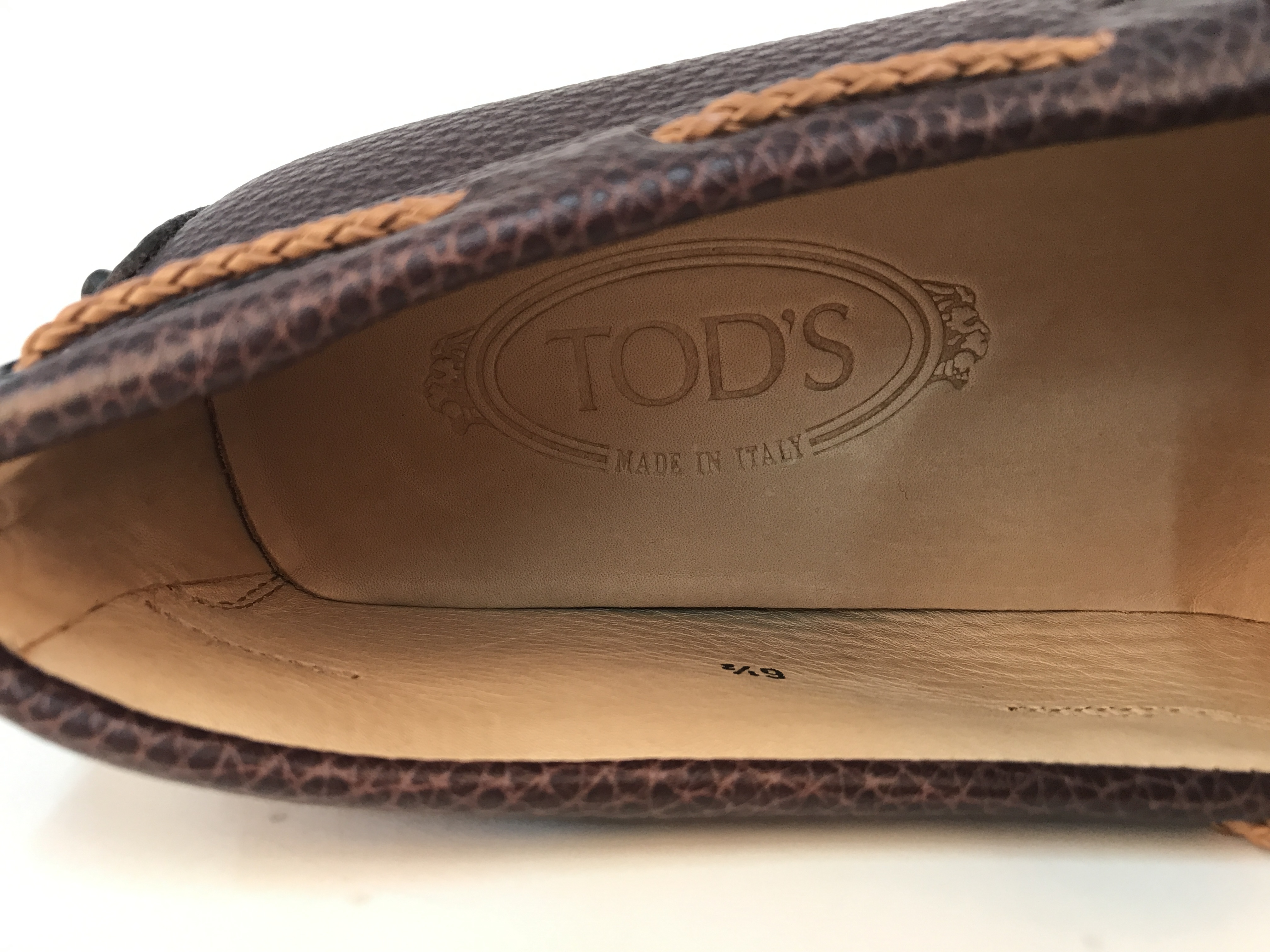 TOD'S LOGO DETAILS BUSINESS CASUAL SHOES 