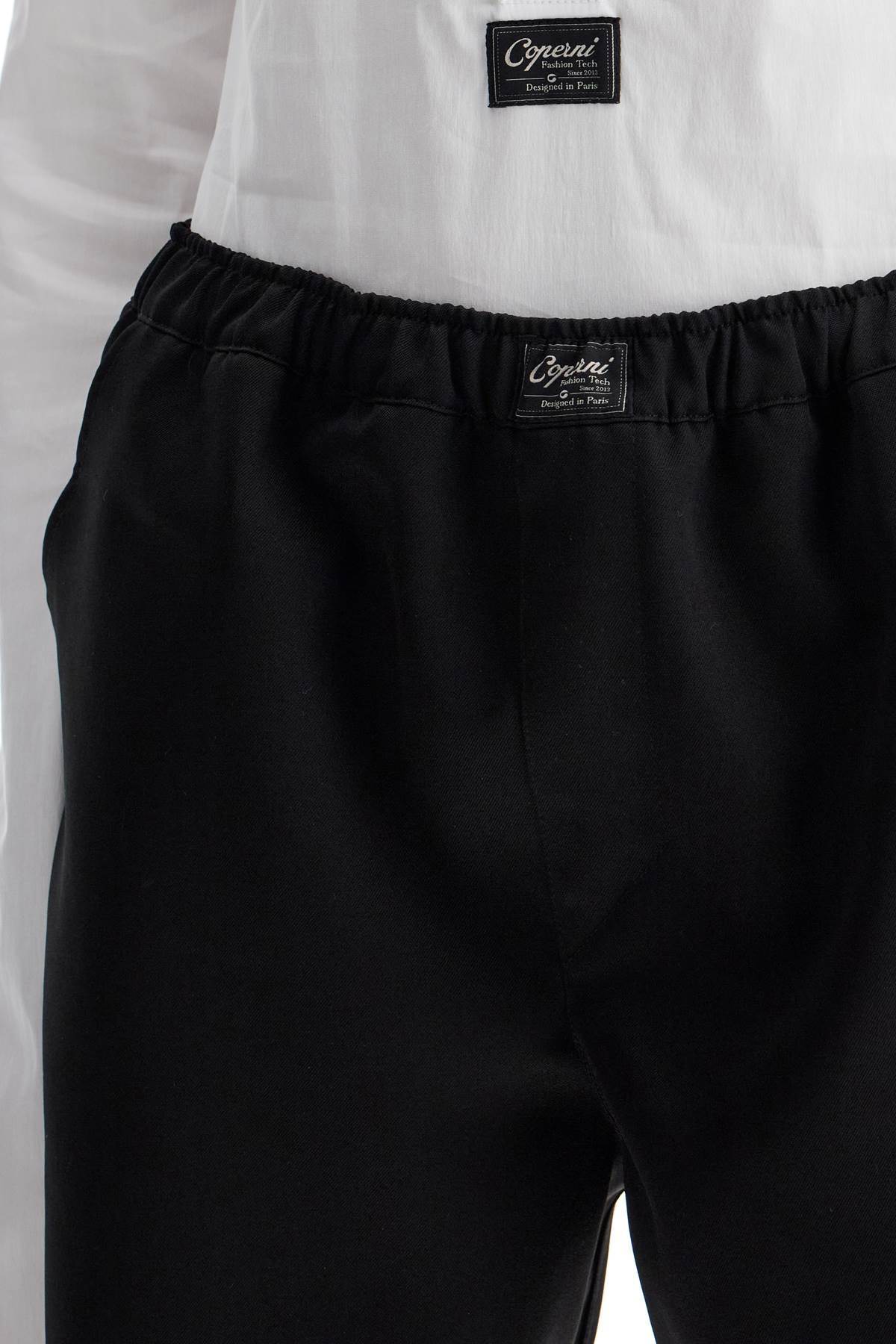 Coperni Twill Boxer Shorts For Men In Black