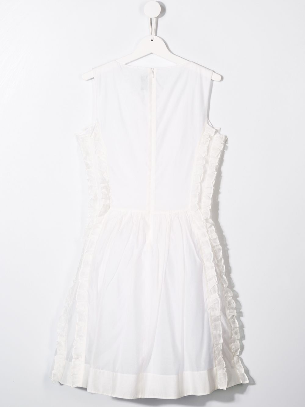 Simonetta Sleeveless Dress In White