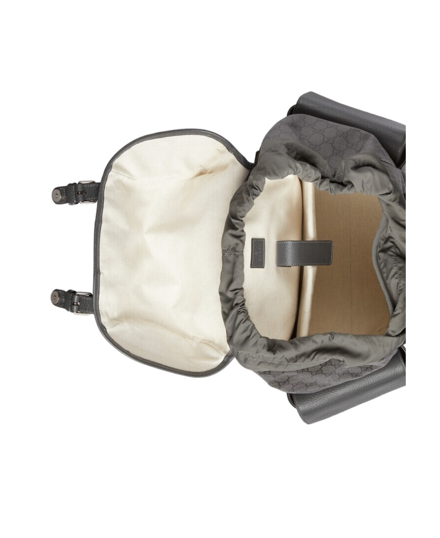 Gucci Ophidia Gg Medium Backpack In Gray