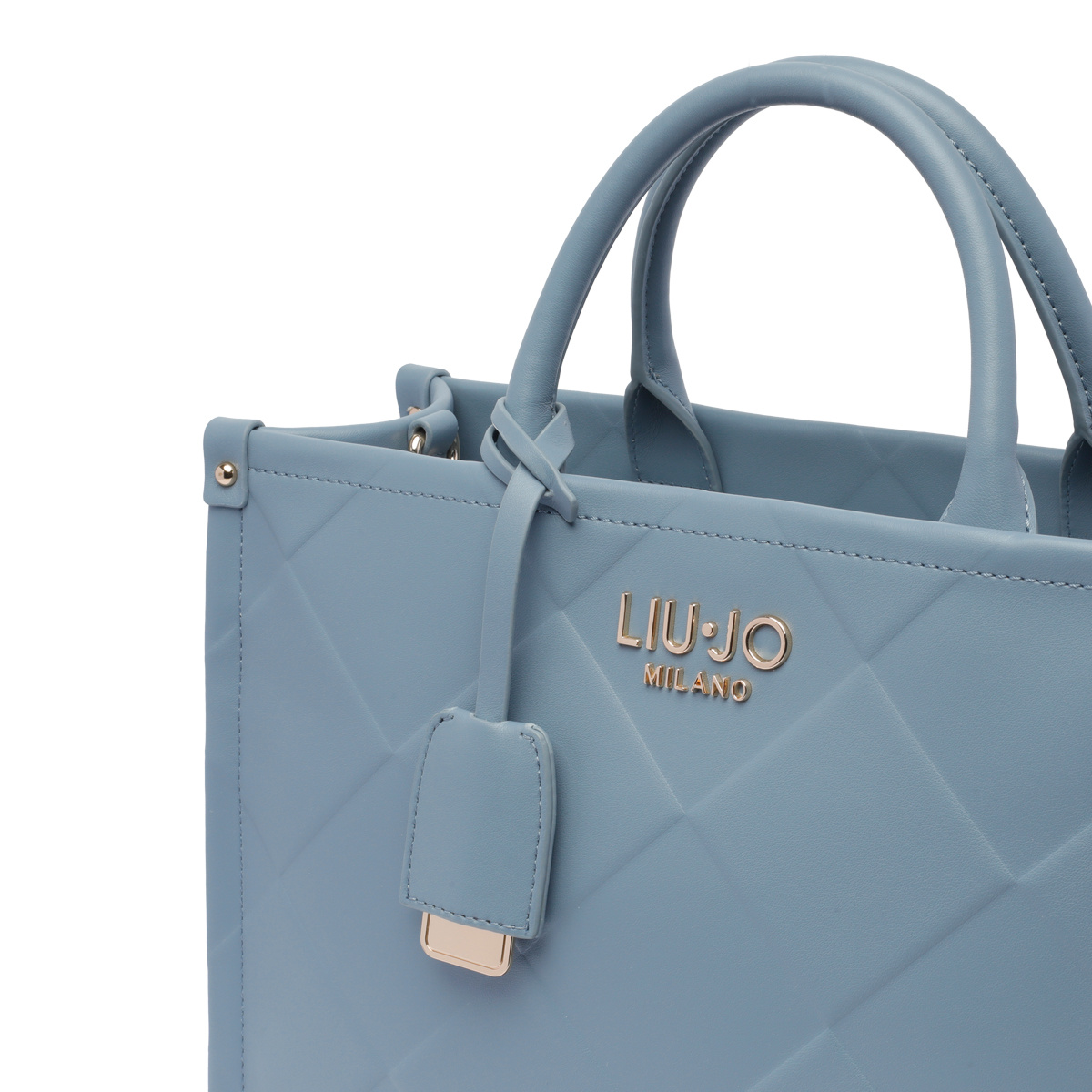 Liu •jo Logo-lettering Tote Bag In Blue