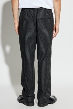 Isabel Marant Belt Loop Casual Pants In Blue