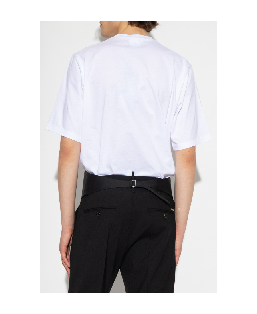 Dsquared2 Button-front Cummerbund In Black