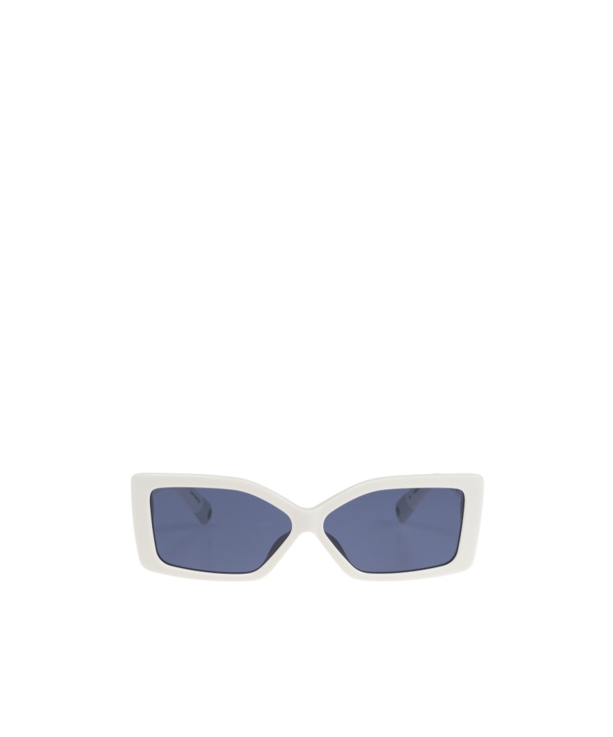 Jacquemus Logo Sunglasses In Purple