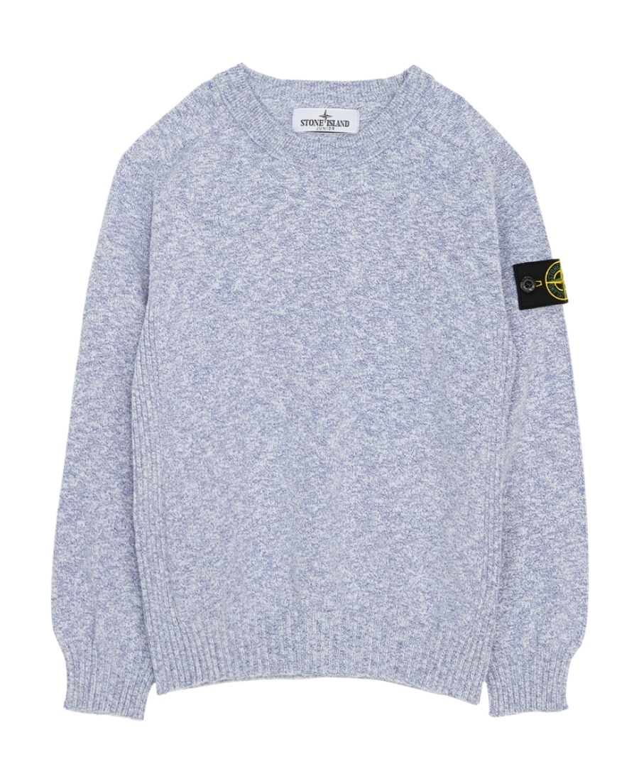 Stone Island Long-sleeved Sweater In Gray