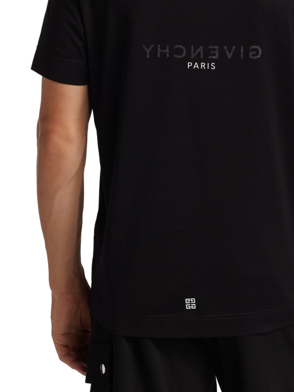 Shop Givenchy Reverse Slim Fit T-shirt In Black