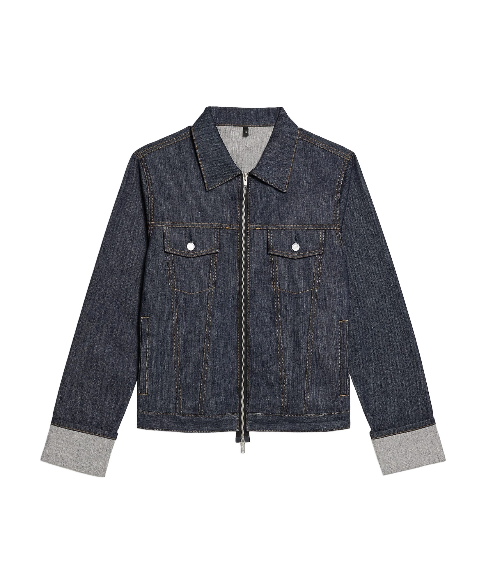 Helmut Lang Zip-up Denim Jacket