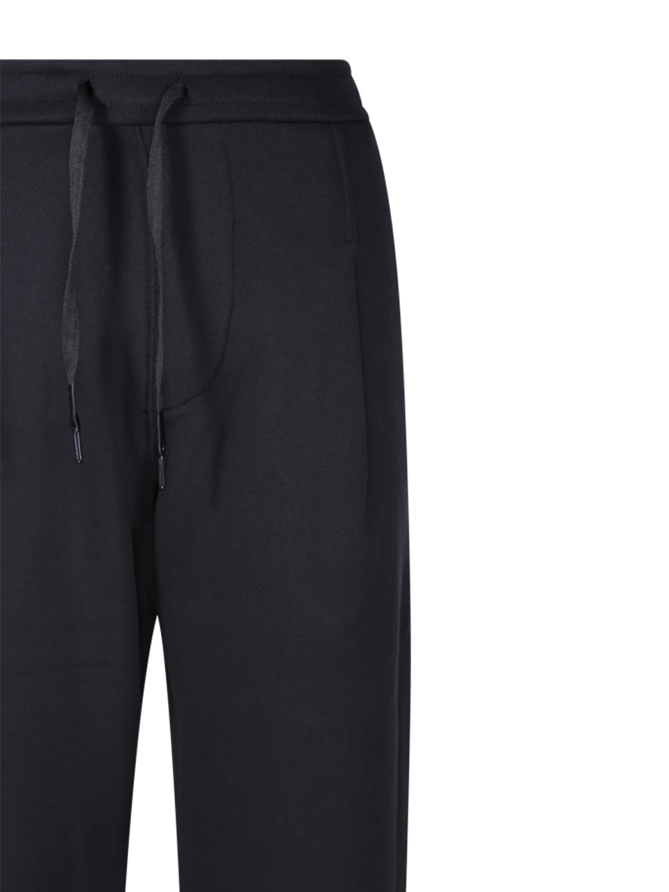 A Paper Kid Elastic Waist Sweatpants In Black