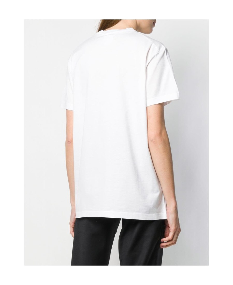 Dsquared2 Graphic Slogan T-shirt In White